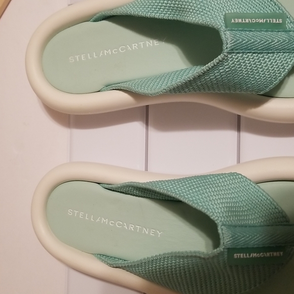 Stella McCartney Air Slides Flip Flops Platform Puffy Like New - Picture 5 of 13